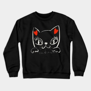 Toru Kitten Crewneck Sweatshirt